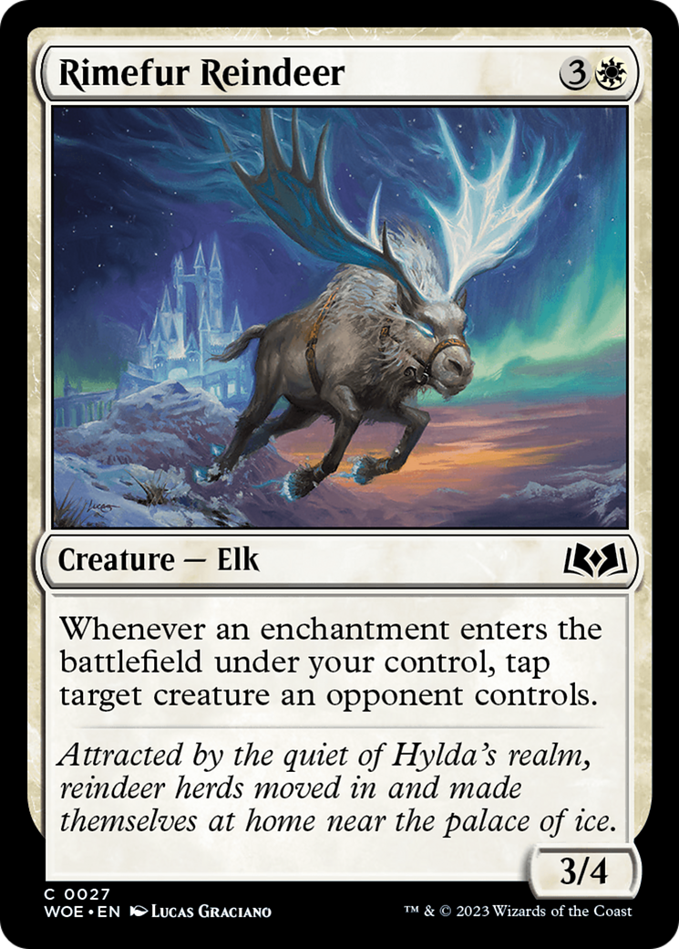Rimefur Reindeer [Wilds of Eldraine] | Deep Dive Games St. Marys
