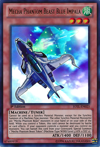 Mecha Phantom Beast Blue Impala [JOTL-EN023] Ultra Rare | Deep Dive Games St. Marys