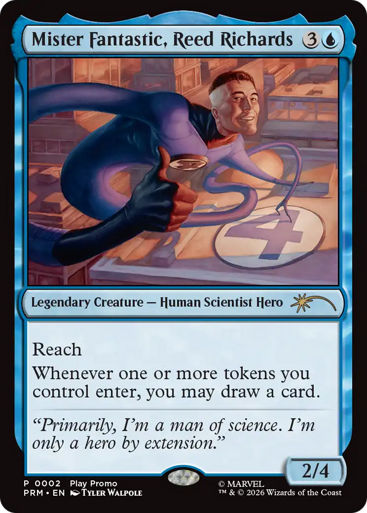 Mister Fantastic, Reed Richards [Standard Showdown Promos] | Deep Dive Games St. Marys