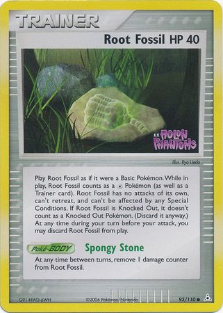 Root Fossil (93/110) (Stamped) [EX: Holon Phantoms] | Deep Dive Games St. Marys