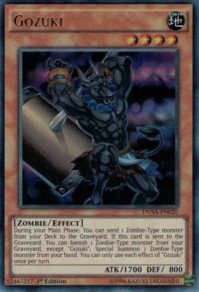 Gozuki [DUSA-EN020] Ultra Rare | Deep Dive Games St. Marys