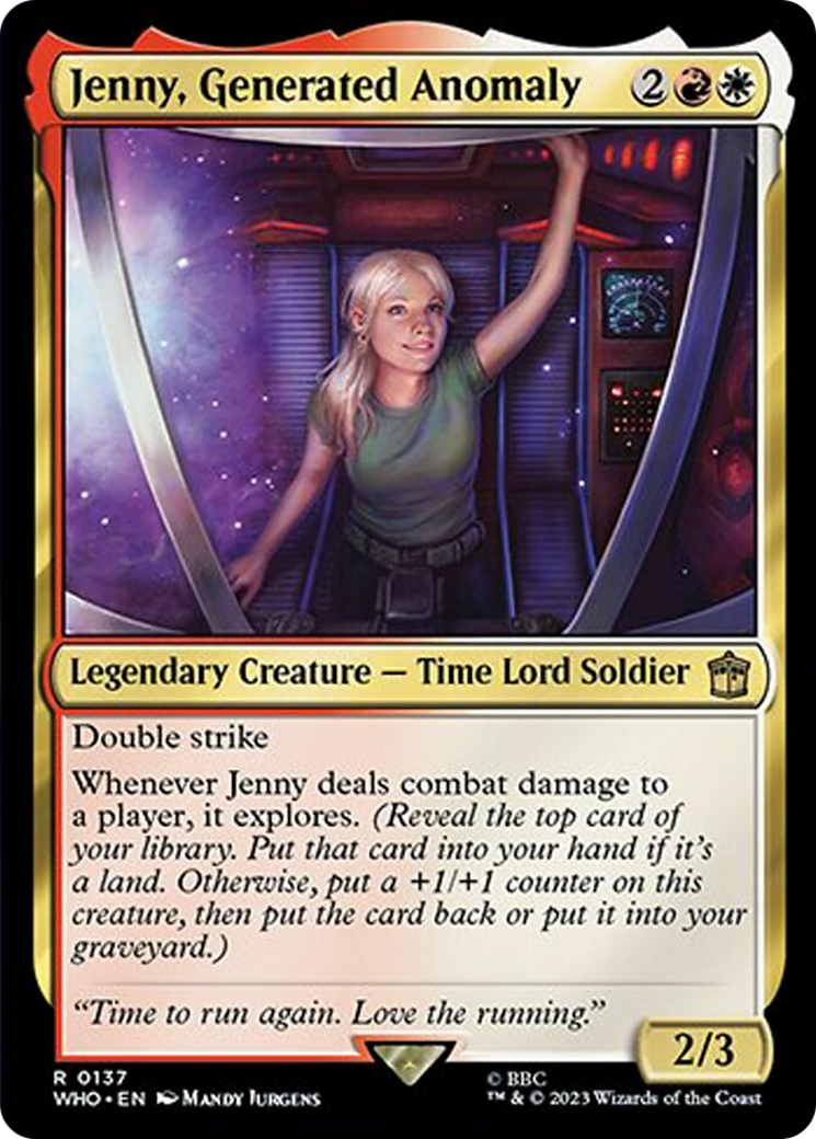 Jenny, Generated Anomaly [Doctor Who] | Deep Dive Games St. Marys