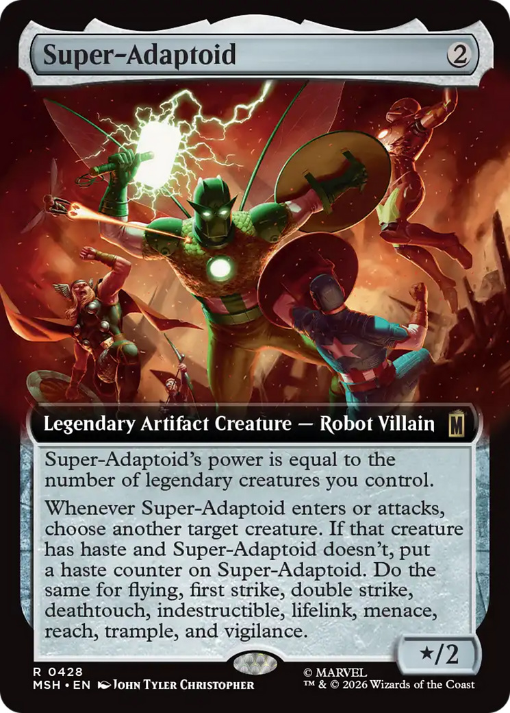 Super-Adaptoid (Extended Art) [Marvel Super Heroes] | Deep Dive Games St. Marys