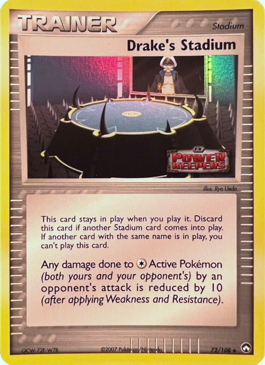 Drake's Stadium (72/108) (Stamped) [EX: Power Keepers] | Deep Dive Games St. Marys