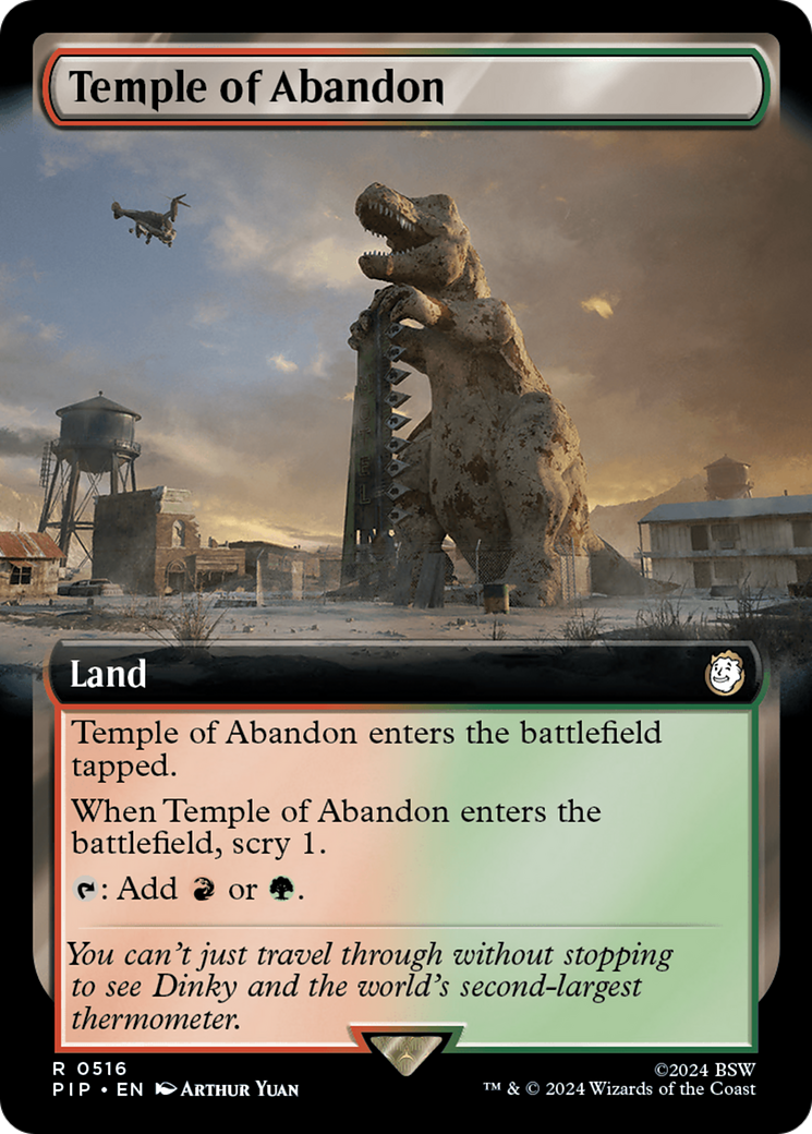 Temple of Abandon (Extended Art) [Fallout] | Deep Dive Games St. Marys