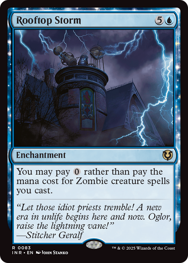 Rooftop Storm [Innistrad Remastered] | Deep Dive Games St. Marys