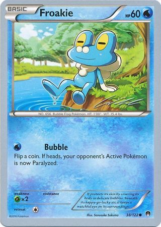 Froakie (38/122) (Ninja Blitz - Cody Walinski) [World Championships 2016] | Deep Dive Games St. Marys