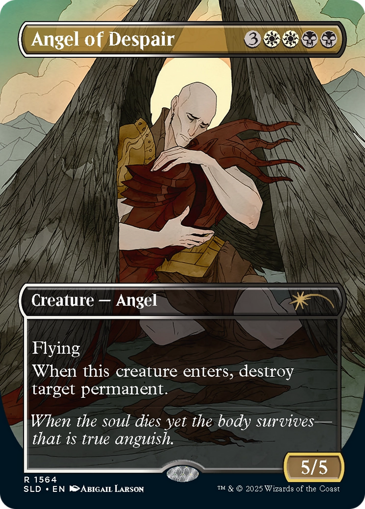 Angel of Despair (Rainbow Foil) [Secret Lair Drop Series] | Deep Dive Games St. Marys