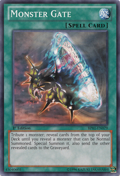 Monster Gate [BP01-EN079] Common | Deep Dive Games St. Marys
