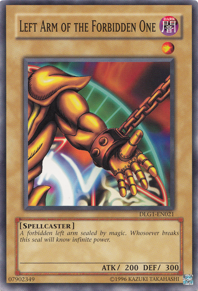 Left Arm of the Forbidden One [DLG1-EN021] Common | Deep Dive Games St. Marys