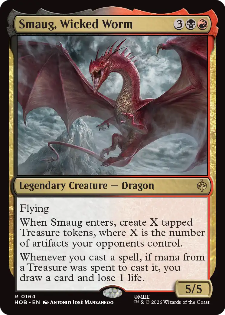 Smaug, Wicked Worm [The Hobbit] | Deep Dive Games St. Marys