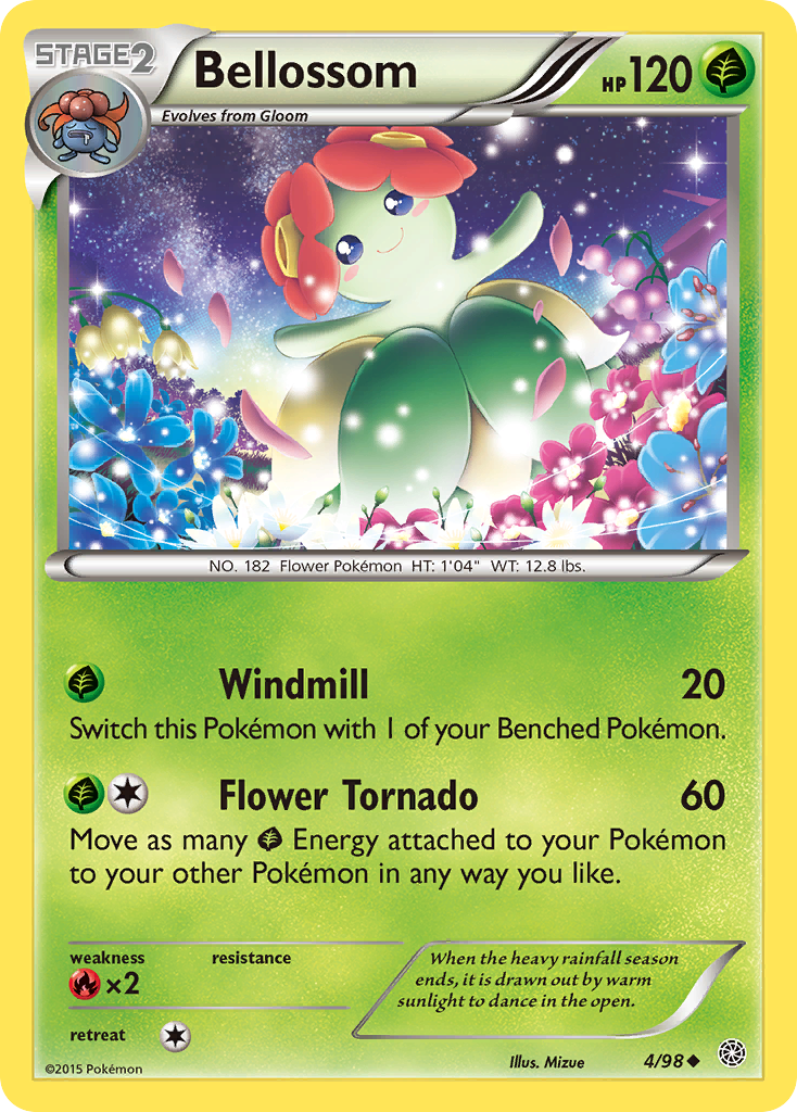Bellossom (4/98) [XY: Ancient Origins] | Deep Dive Games St. Marys
