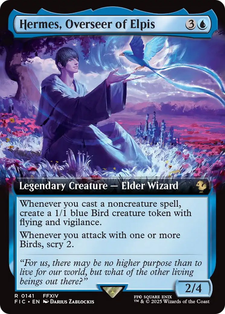Hermes, Overseer of Elpis (Extended Art) [FINAL FANTASY Commander] | Deep Dive Games St. Marys