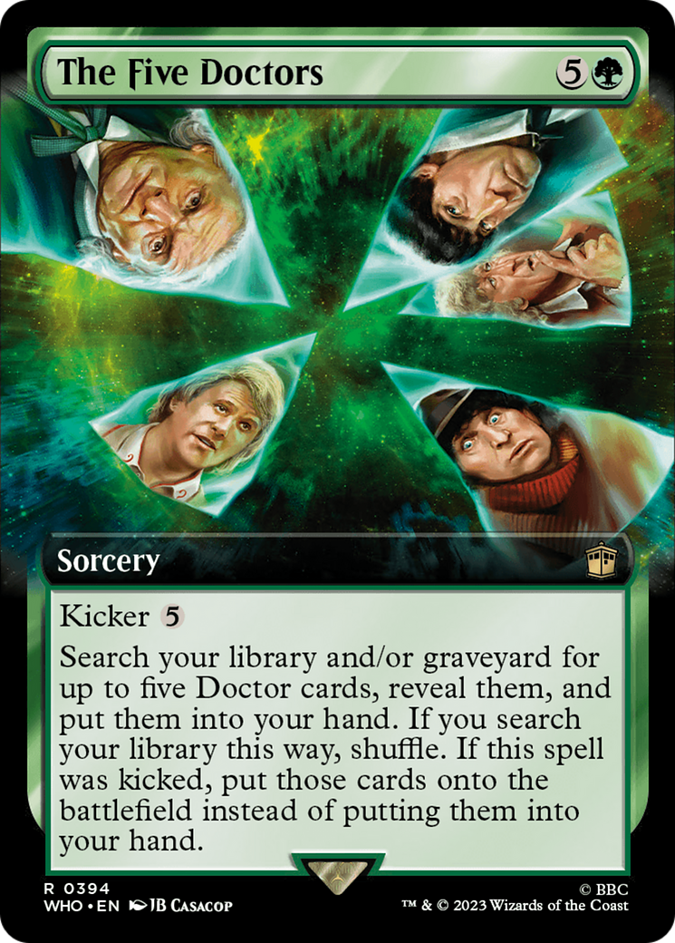 The Five Doctors (Extended Art) [Doctor Who] | Deep Dive Games St. Marys