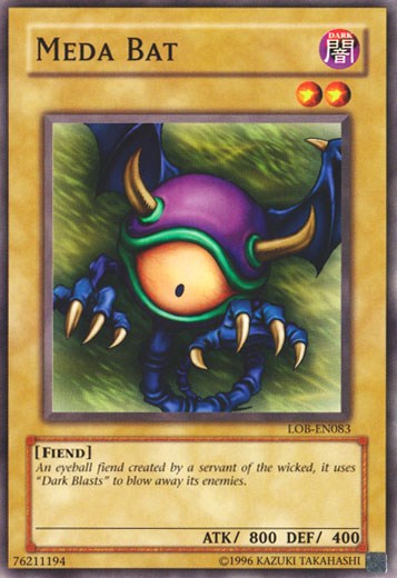 Meda Bat [LOB-EN083] Common | Deep Dive Games St. Marys