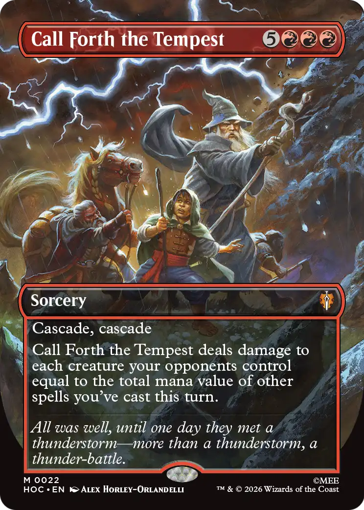 Call Forth the Tempest (Borderless) [The Hobbit: Eternal-Legal] | Deep Dive Games St. Marys