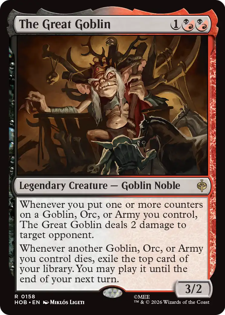 The Great Goblin [The Hobbit] | Deep Dive Games St. Marys