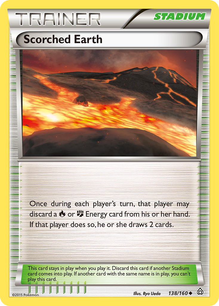 Scorched Earth (138/160) [XY: Primal Clash] | Deep Dive Games St. Marys