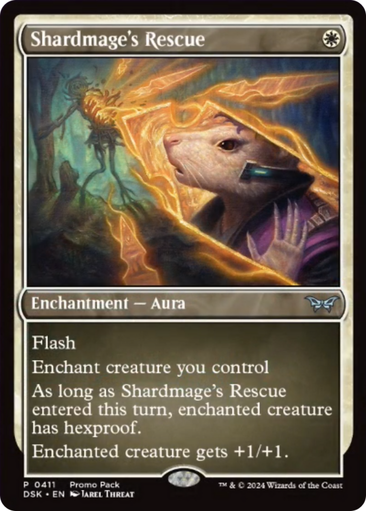Shardmage's Rescue (Promo Pack) [Duskmourn: House of Horror Promos] | Deep Dive Games St. Marys