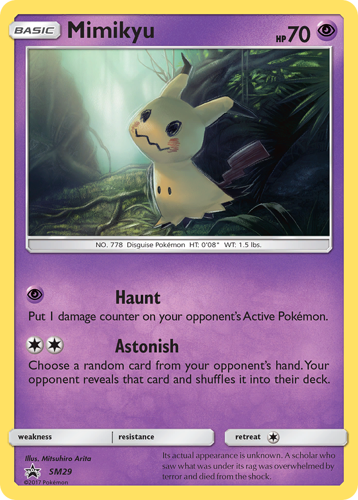 Mimikyu (SM29) [Sun & Moon: Black Star Promos] | Deep Dive Games St. Marys