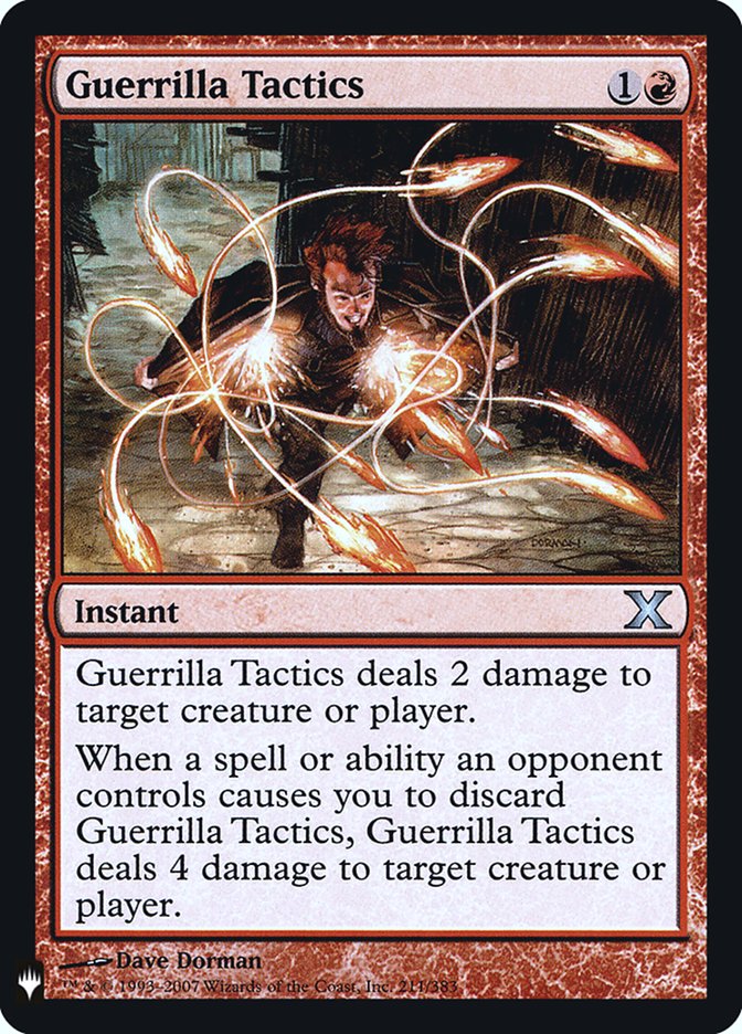 Guerrilla Tactics [Mystery Booster] | Deep Dive Games St. Marys