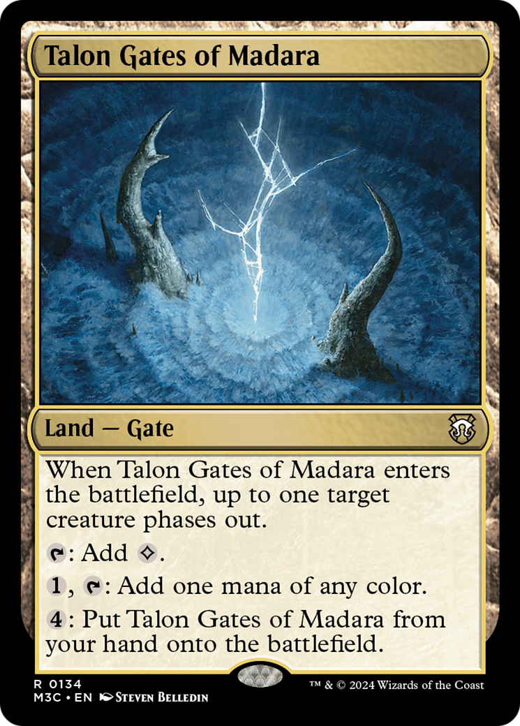 Talon Gates of Madara (Ripple Foil) [Modern Horizons 3 Commander] | Deep Dive Games St. Marys