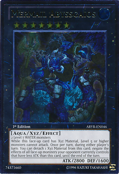 Mermail Abyssgaios (UTR) [ABYR-EN046] Ultimate Rare | Deep Dive Games St. Marys