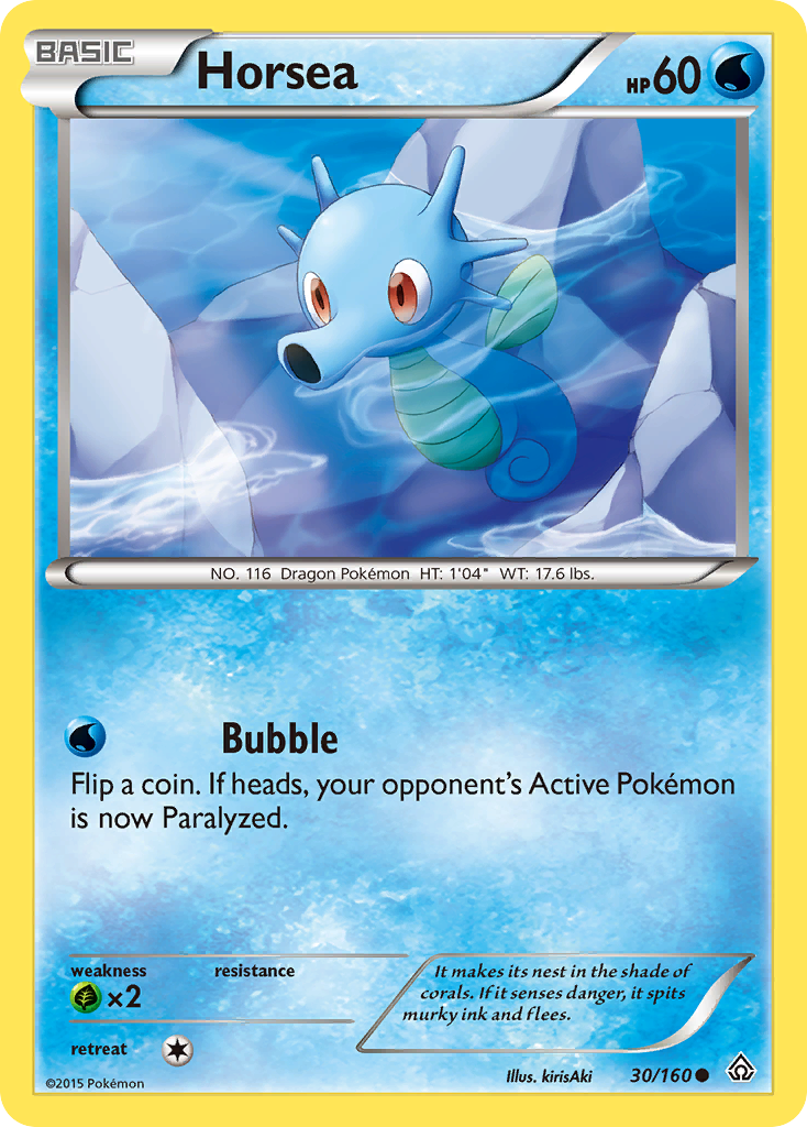 Horsea (30/160) [XY: Primal Clash] | Deep Dive Games St. Marys