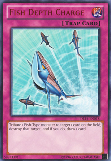 Fish Depth Charge (Red) [DL14-EN018] Rare | Deep Dive Games St. Marys