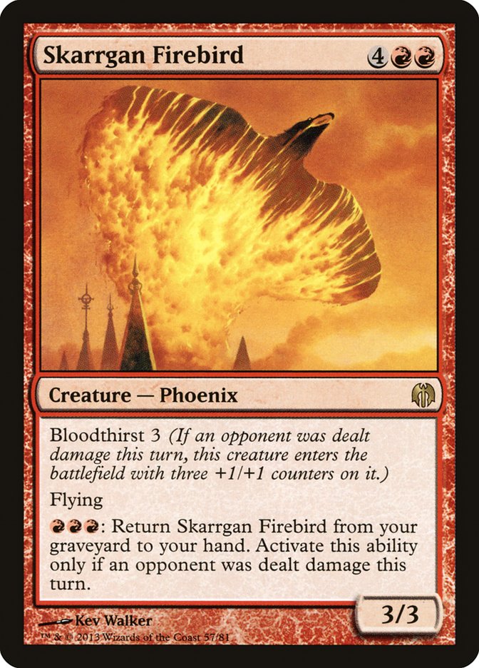 Skarrgan Firebird [Duel Decks: Heroes vs. Monsters] | Deep Dive Games St. Marys
