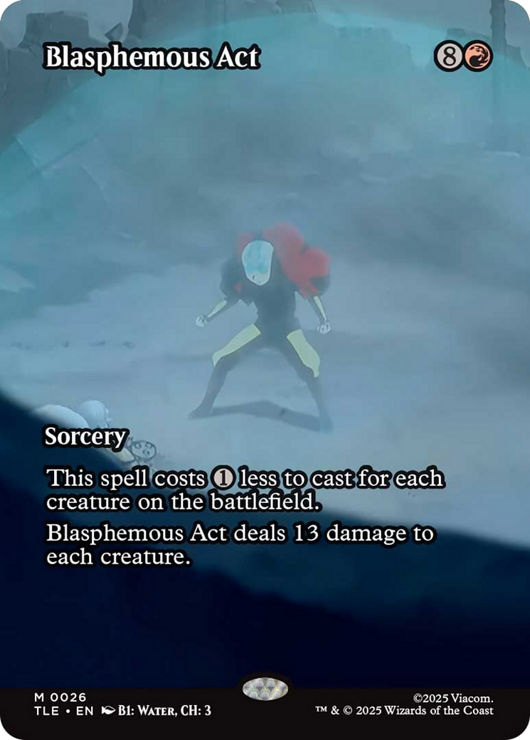 Blasphemous Act (Borderless) [Avatar: The Last Airbender: Eternal-Legal] | Deep Dive Games St. Marys