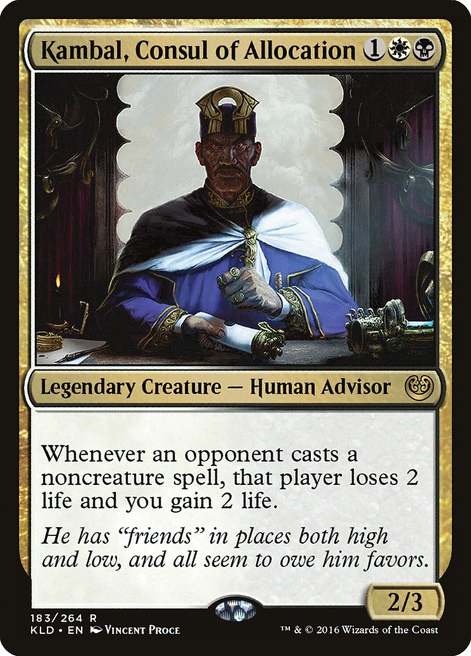 Kambal, Consul of Allocation [Kaladesh] | Deep Dive Games St. Marys