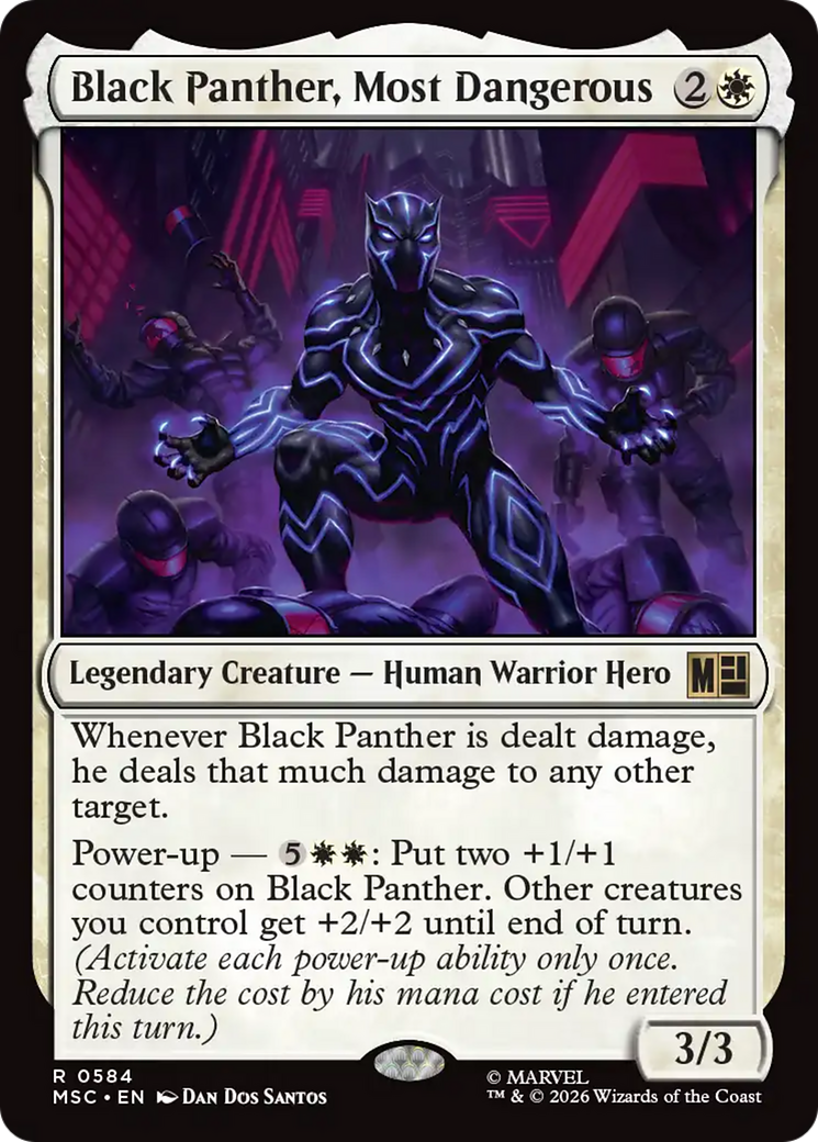 Black Panther, Most Dangerous [Marvel Super Heroes Commander] | Deep Dive Games St. Marys