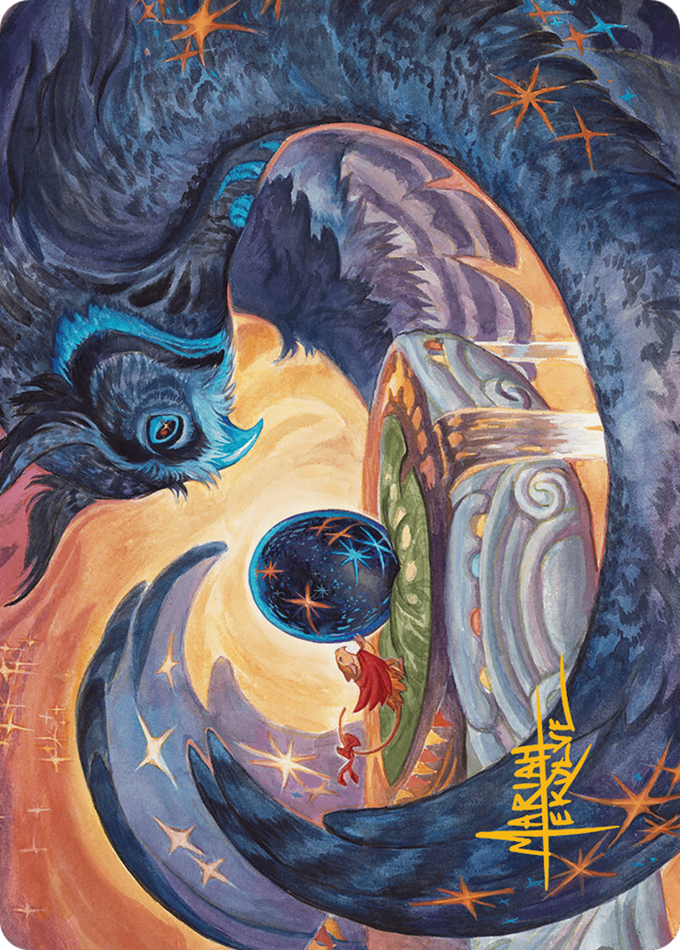 Dawn's Truce Art Card (Gold-Stamped Signature) [Bloomburrow Art Series] | Deep Dive Games St. Marys