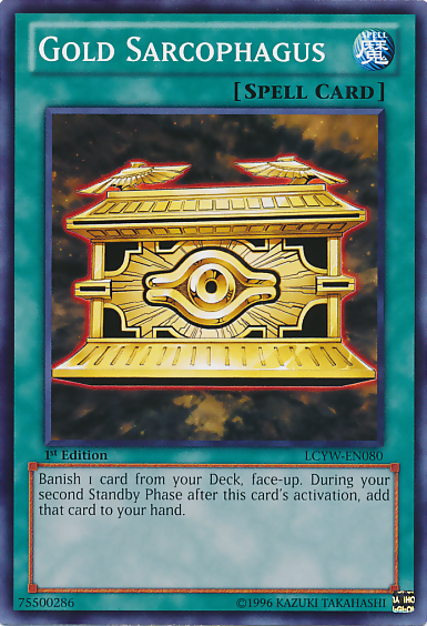 Gold Sarcophagus [LCYW-EN080] Common | Deep Dive Games St. Marys