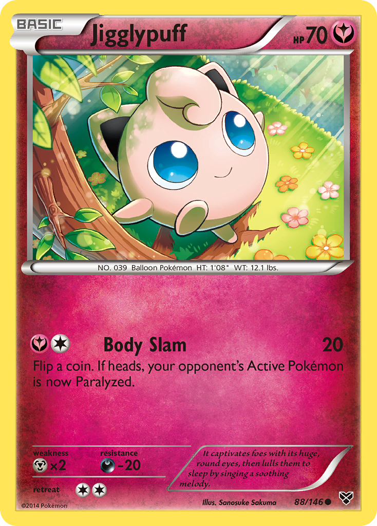 Jigglypuff (88/146) [XY: Base Set] | Deep Dive Games St. Marys
