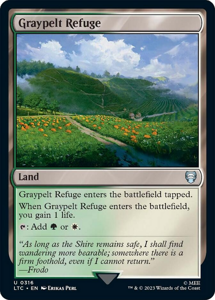 Graypelt Refuge [The Lord of the Rings: Tales of Middle-Earth Commander] | Deep Dive Games St. Marys