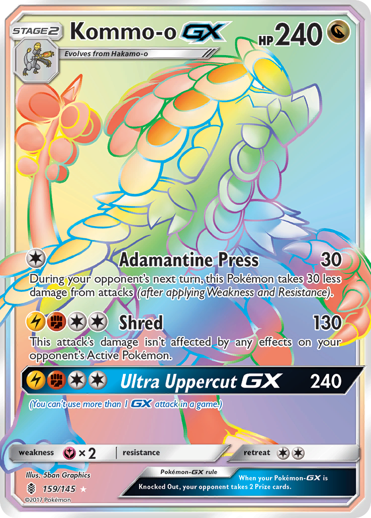 Kommo-o GX (159/145) [Sun & Moon: Guardians Rising] | Deep Dive Games St. Marys