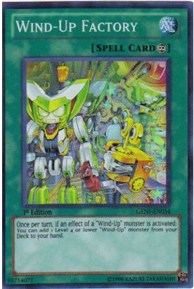 Wind-Up Factory [GENF-EN054] Super Rare | Deep Dive Games St. Marys