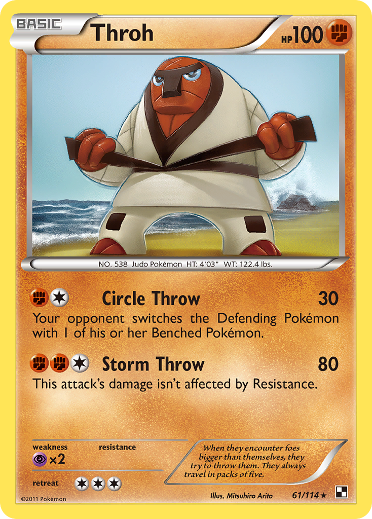 Throh (61/114) [Black & White: Base Set] | Deep Dive Games St. Marys