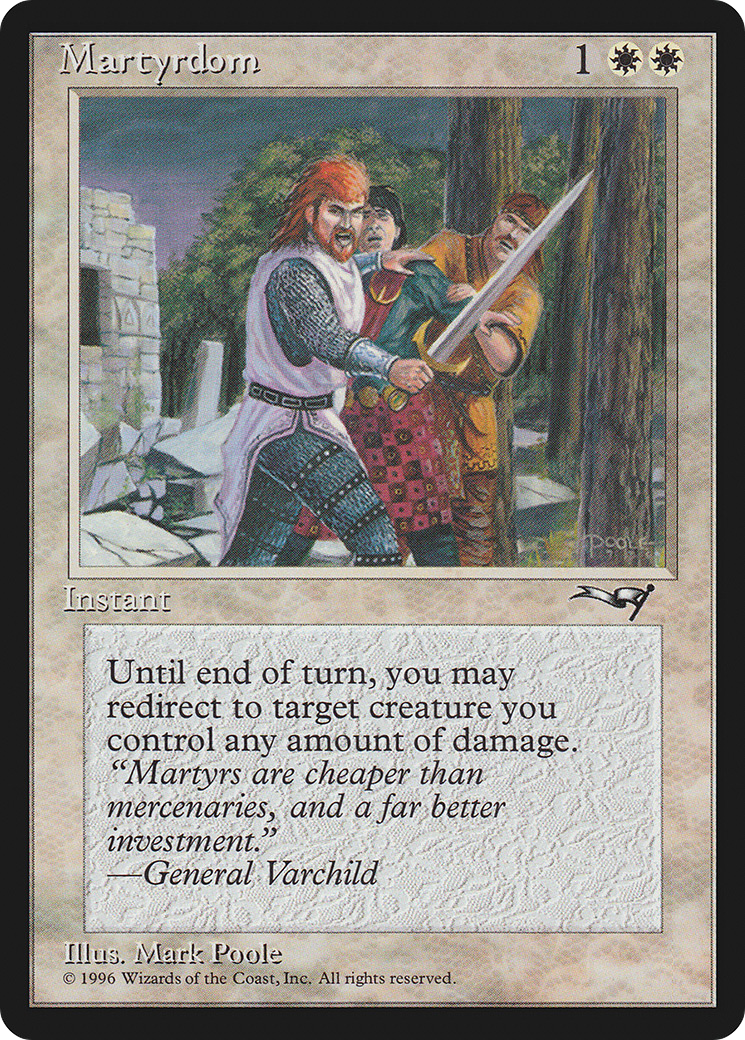 Martyrdom (Sword Drawn) [Alliances] | Deep Dive Games St. Marys