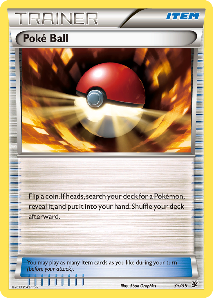 Poke Ball (35/39) [XY: Kalos Starter Set] | Deep Dive Games St. Marys