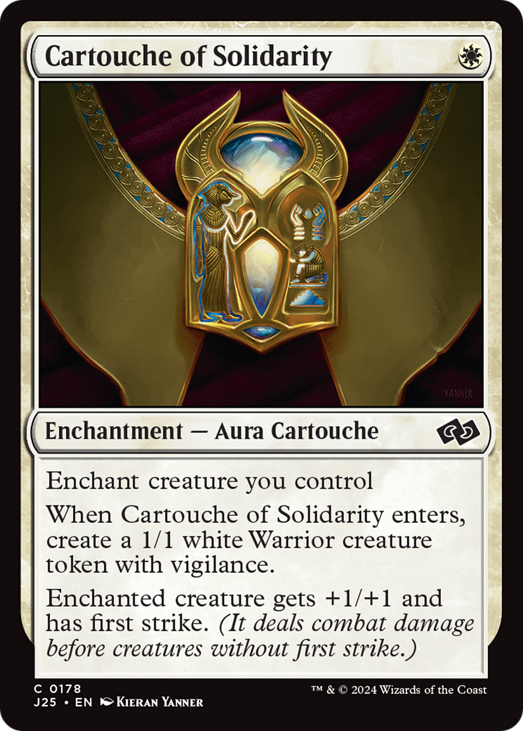 Cartouche of Solidarity [Foundations Jumpstart] | Deep Dive Games St. Marys