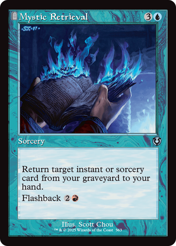 Mystic Retrieval (Retro Frame) [Innistrad Remastered] | Deep Dive Games St. Marys