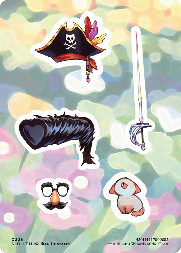 Sticker Sheet (0336) [Secret Lair Drop Series] | Deep Dive Games St. Marys