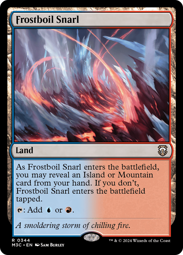 Frostboil Snarl [Modern Horizons 3 Commander] | Deep Dive Games St. Marys