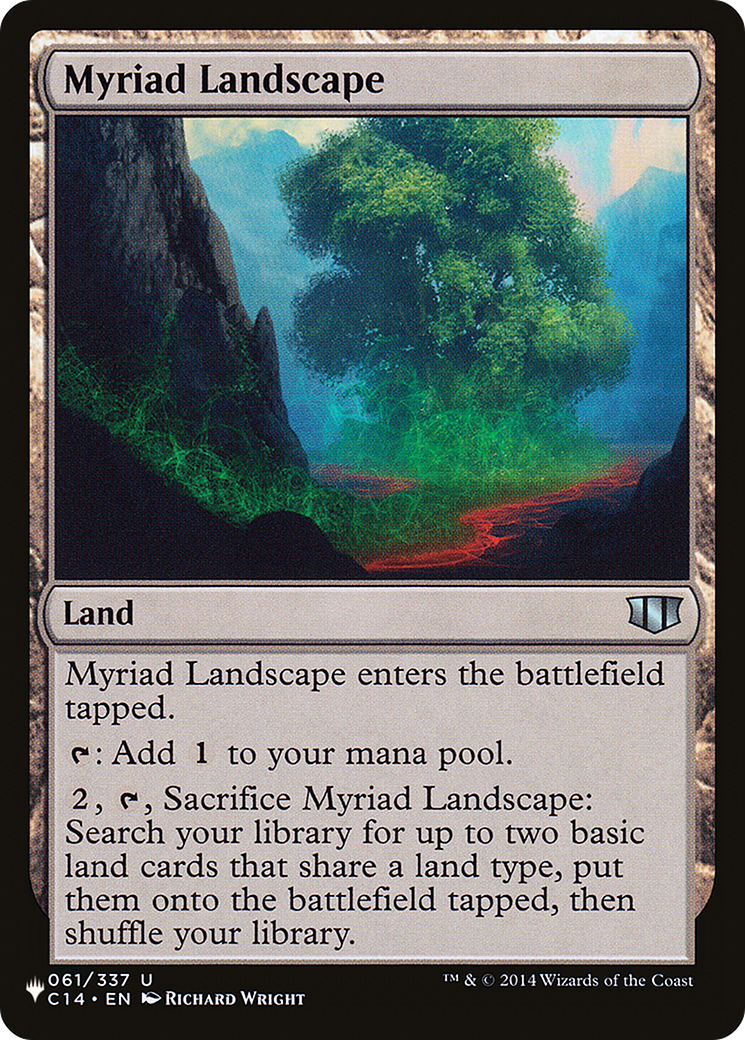Myriad Landscape (C14) [Secret Lair: Angels] | Deep Dive Games St. Marys