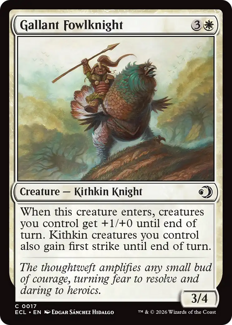 Gallant Fowlknight [Lorwyn Eclipsed] | Deep Dive Games St. Marys