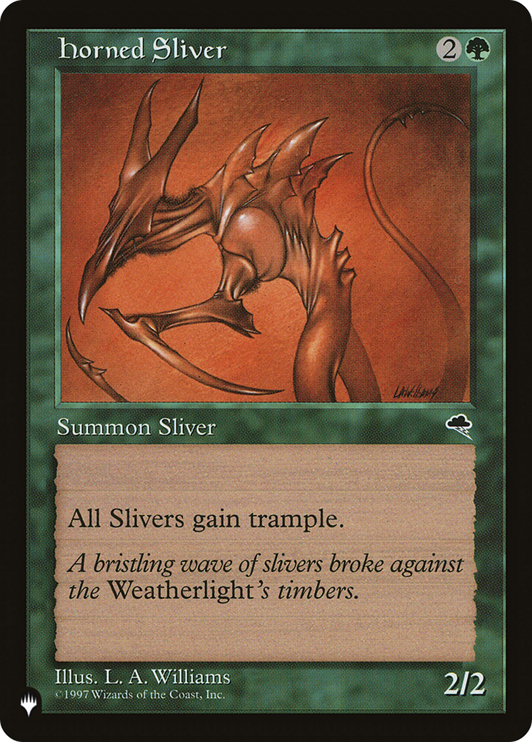 Horned Sliver [The List] | Deep Dive Games St. Marys