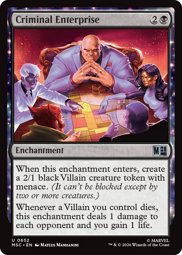 Criminal Enterprise [Marvel Super Heroes Commander] | Deep Dive Games St. Marys